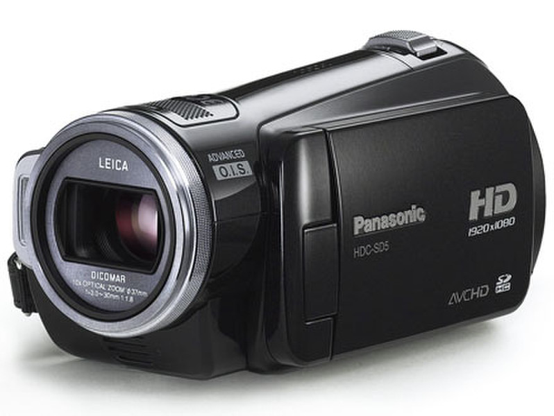 Panasonic HDC-SD5 0.56MP CCD Black hand-held camcorder