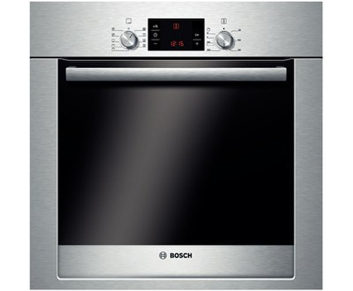 Bosch HBG33B555 Electric oven 67L 3500W A Black,Stainless steel