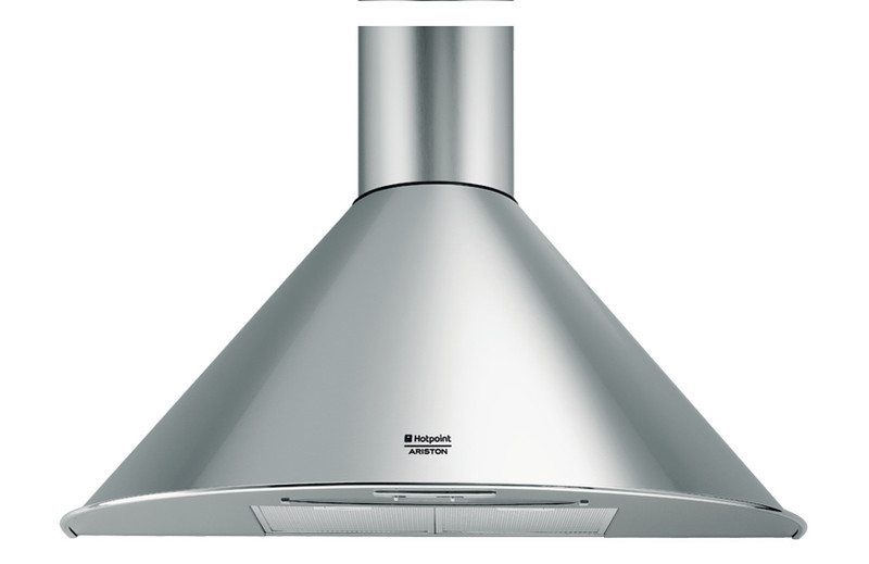 Hotpoint HR 90.T IX/HA Wall-mounted 363m³/h Stainless steel cooker hood