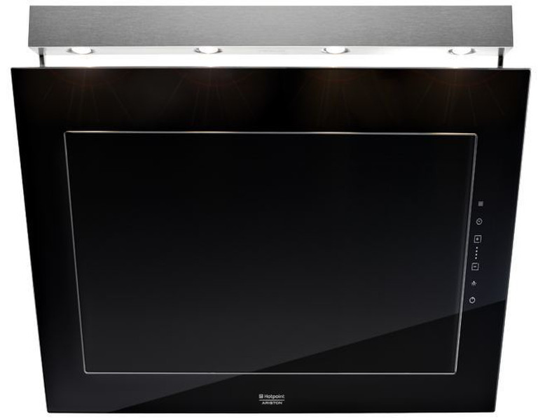 Hotpoint HKQV 9 K /HA Wall-mounted 640m³/h Black cooker hood