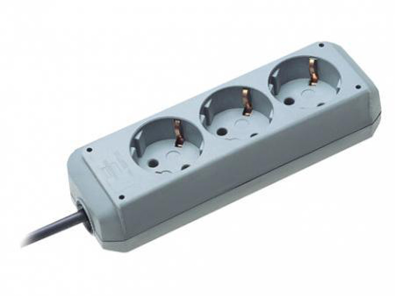 Brennenstuhl Eco-Line 3AC outlet(s) 1.5m Grey surge protector