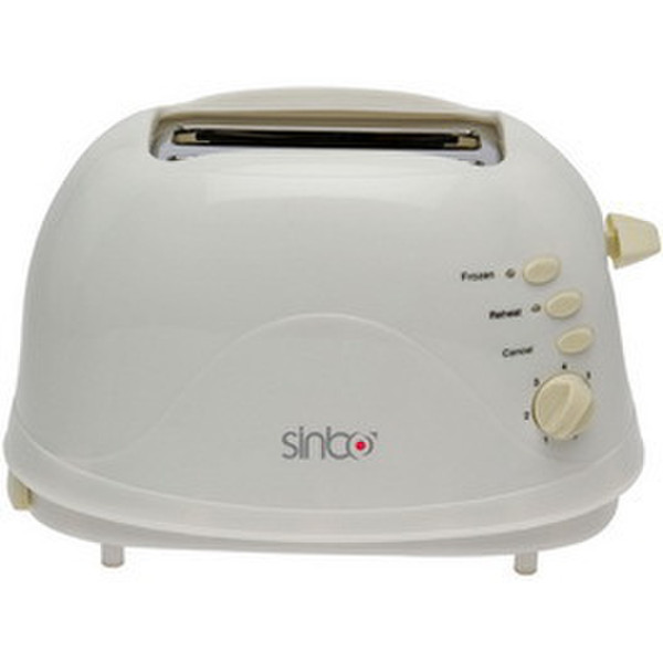 Sinbo ST-2410 2slice(s) 700W Beige,White toaster