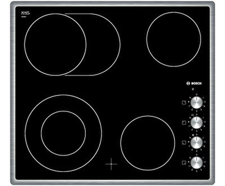 Bosch PKN645C14 Встроенный Ceramic hob Черный плита