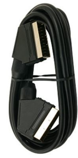Inca ISC-02 3м SCART (21-pin) S-Video (4-pin) Черный адаптер для видео кабеля