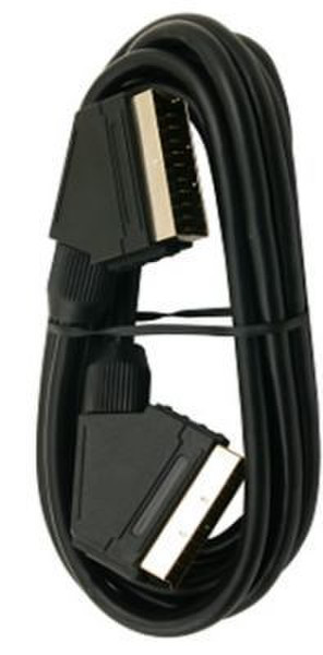 Inca ISC-02 3m SCART (21-pin) S-Video (4-pin) Black video cable adapter