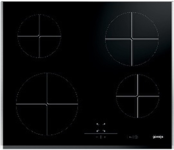 Gorenje ECT610AXC Eingebaut Ceramic hob Schwarz Kochfeld