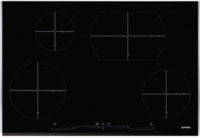 Gorenje IS742AXC built-in Induction Black hob