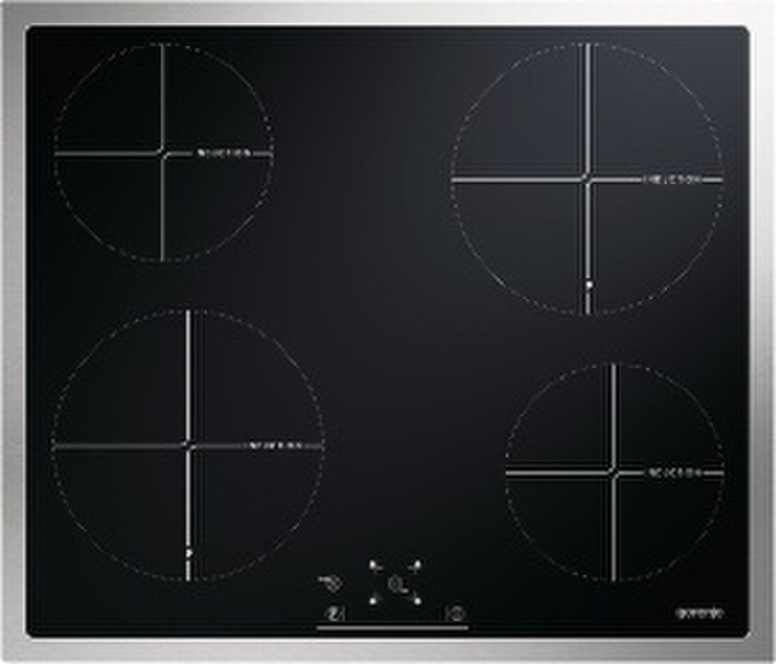 Gorenje IT606AX Встроенный Induction hob Черный, Нержавеющая сталь плита