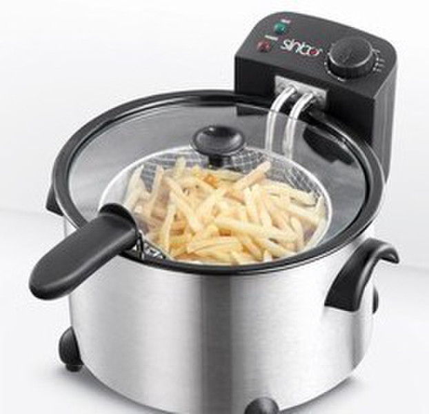 Sinbo SDF-3828 Single Stand-alone 2200W Stainless steel fryer