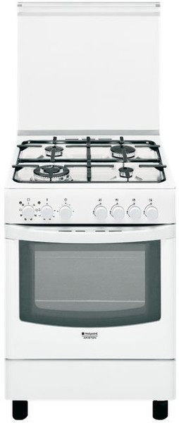 Hotpoint CX65SP1 (W) I /HA Отдельностоящий Gas hob A Белый кухонная плита