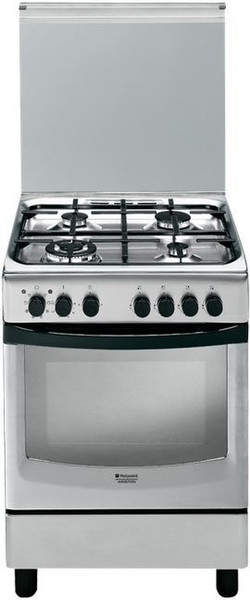 Hotpoint CX65SP1 (X) I /HA Freistehend Gas hob A Edelstahl Küchenherd