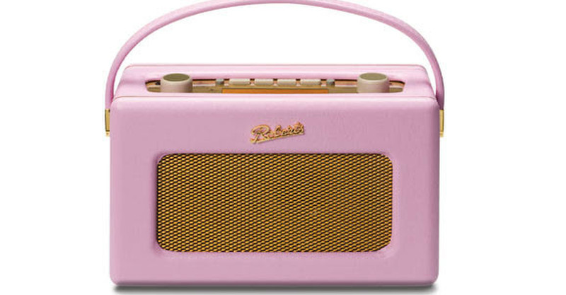 Roberts Radio RD60 Revival Tragbar Digital Pink Radio