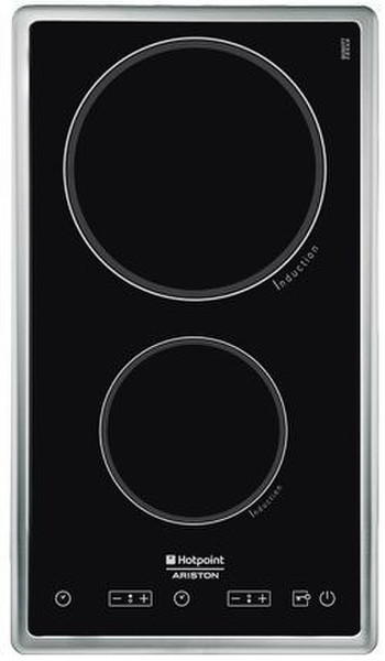 Hotpoint DZ 2KIL (IX) /HA Встроенный Induction hob Черный плита