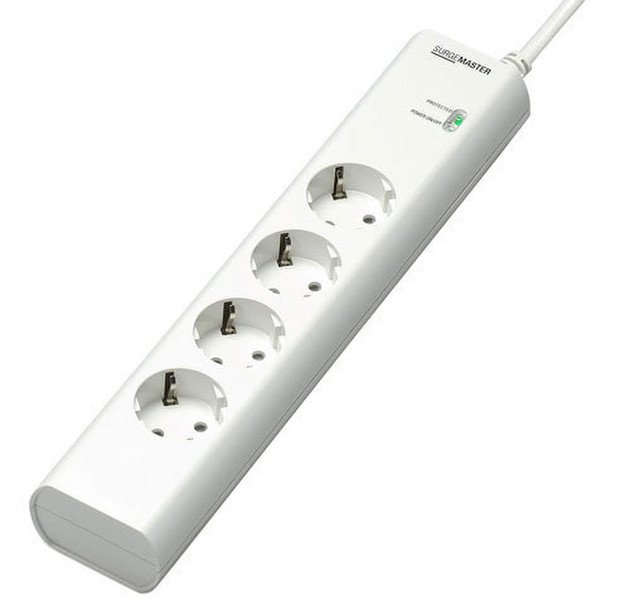 Belkin BM104000cc1M 4AC outlet(s) 220V 1m White surge protector