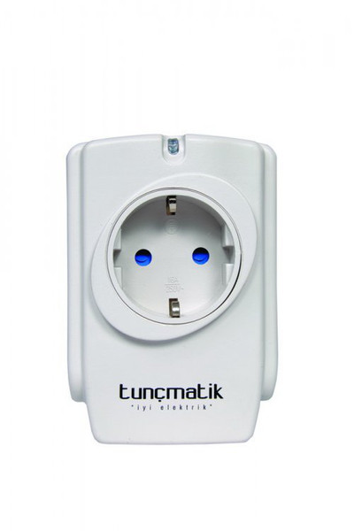 Tuncmatik SurgePro 1-gang 1AC outlet(s) White surge protector