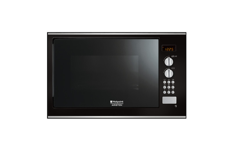 Hotpoint MWK 222 X HA 24L Black,Stainless steel microwave