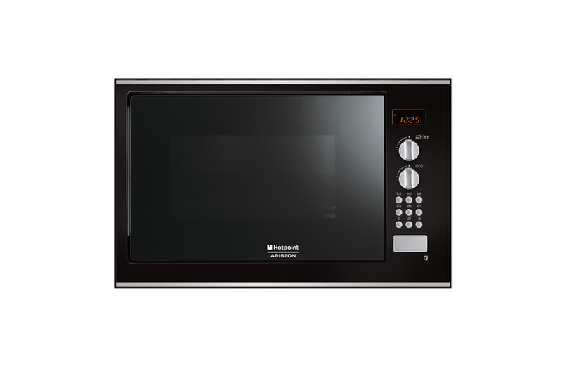 Hotpoint MWK 222 X HA 24l Schwarz, Edelstahl Mikrowelle