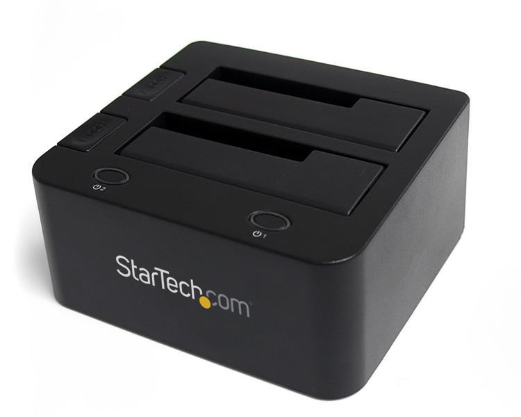 StarTech.com USB 3.0 auf SATA/ IDE Festplatten Dockingstation - Dual HDD Dock 2,5/3,5