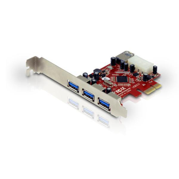 Conceptronic C4USB3EXI Eingebaut USB 3.0 Schnittstellenkarte/Adapter
