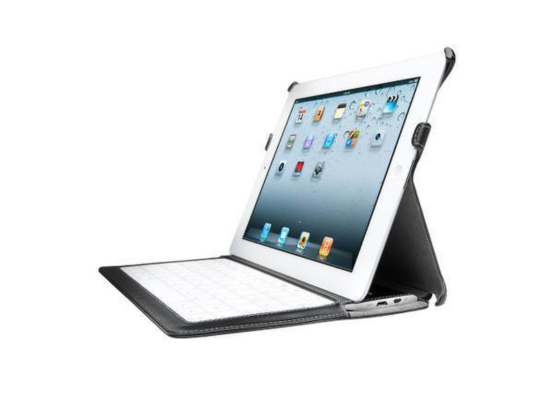 Kensington KeyLite Ultra Slim Touch Keyboard Folio Bluetooth Черный