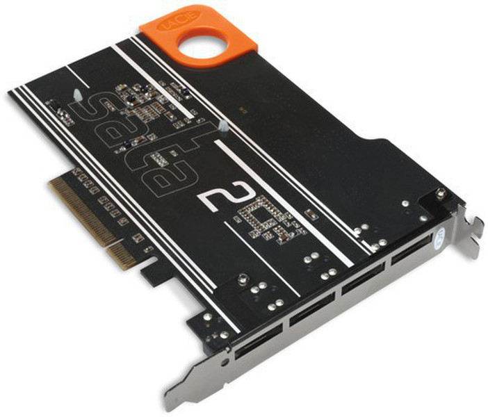 LaCie Professional SATA II PCI Express Card eSATA Schnittstellenkarte/Adapter