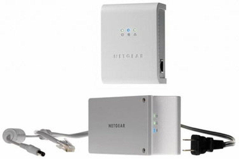 Netgear Space-Saving Powerline Network Extender Kit networking card