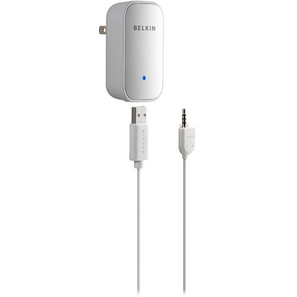 Belkin USB AC Wall Charger for iPod Белый адаптер питания / инвертор