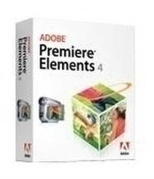 Adobe Photoshop Elements + Premiere Elements Premiere 4, DVD, Win, SW