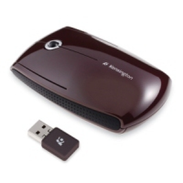 Kensington SlimBlade Media Mouse Deep Wine USB Лазерный компьютерная мышь