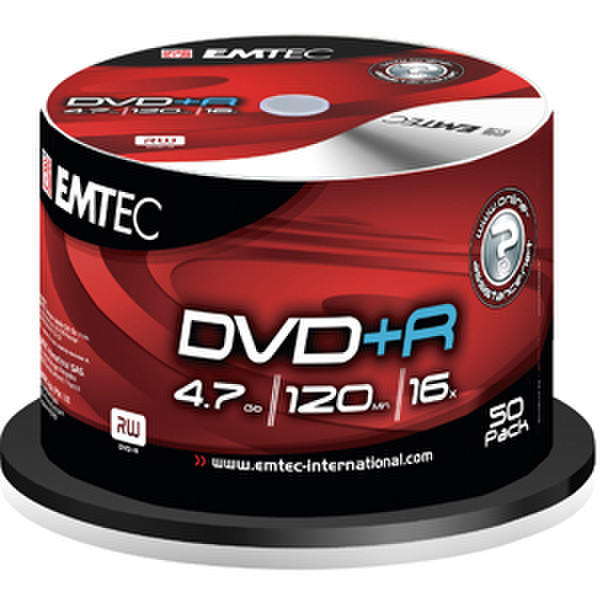 Emtec DVD+R 50 Pack 4.7GB DVD+R 50Stück(e)