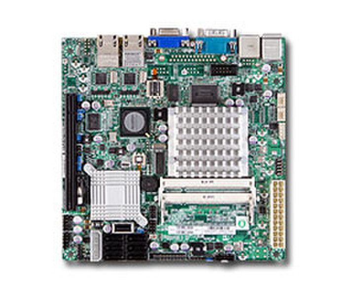 Supermicro X7SPA-HF-D525 FCBGA559 Mini ITX материнская плата