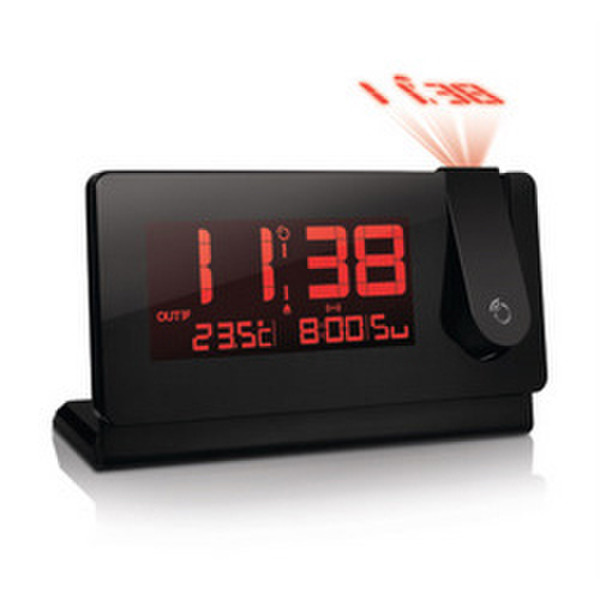 Oregon Scientific RMR 391PK Black alarm clock