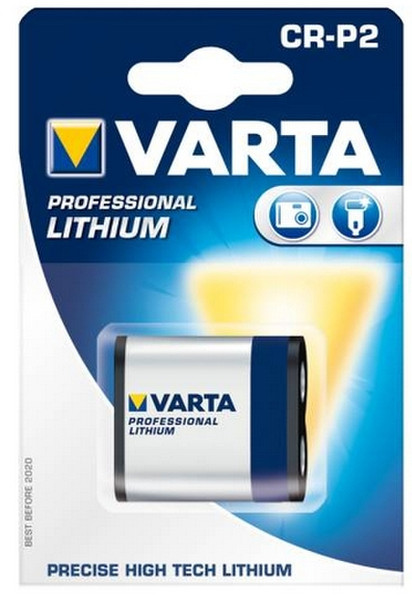 Varta 1x 3V CR P2 Литиевая 6В