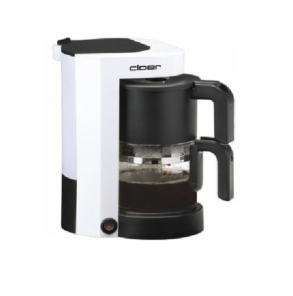 Cloer 5981 Drip coffee maker 5cups White coffee maker