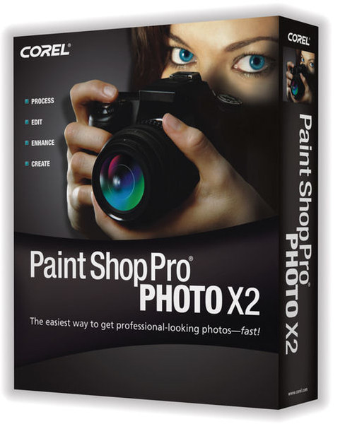 Corel Paint Shop Pro Photo X2, Win, ES