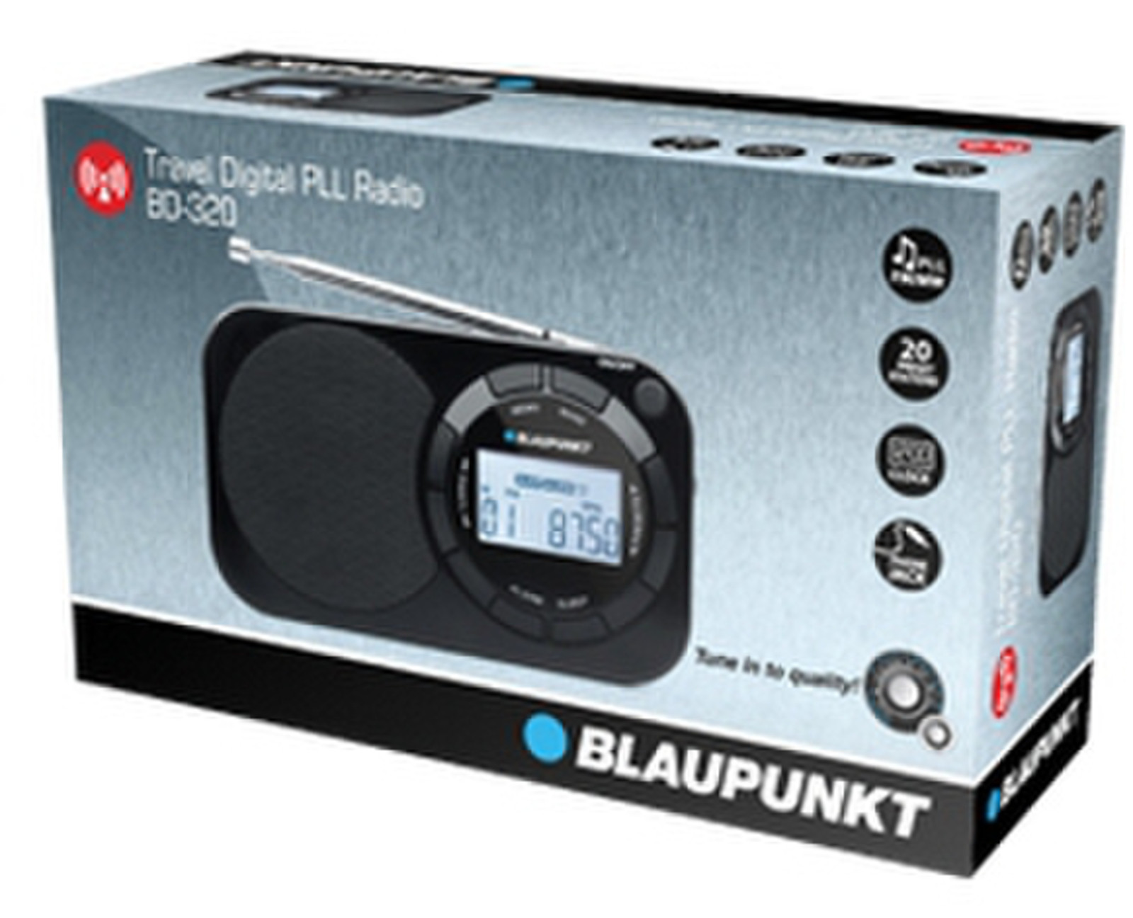 Sonoro Radio Design STREAM érable - Blanc