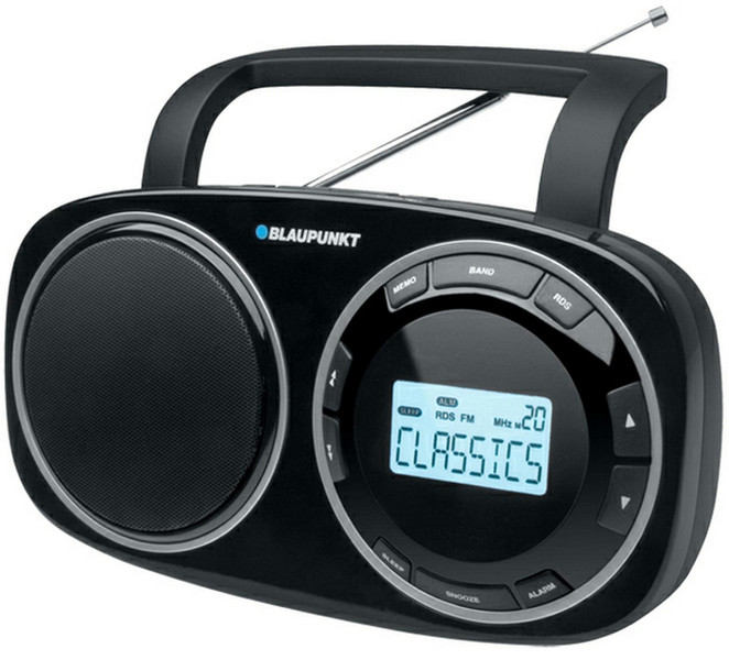 Blaupunkt BSD-9000 Часы Цифровой Черный радиоприемник