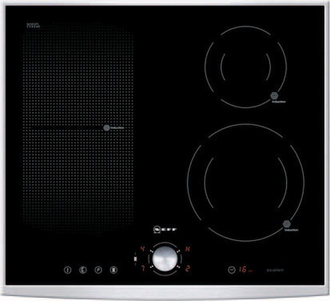 Neff TI 9343 N built-in Induction Black,Stainless steel