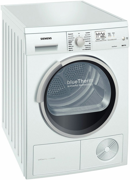 Siemens WT46W562 freestanding Front-load 7kg A White tumble dryer