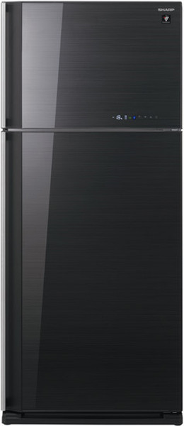 Sharp SJ-GC700VBK freestanding 430L 150L Black fridge-freezer