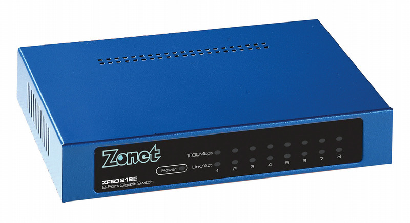 Zonet ZFS3218E Синий сетевой коммутатор