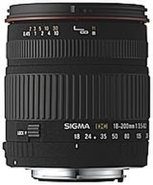 Sigma 18-200mm F3.5-6.3 DC (Canon) Black