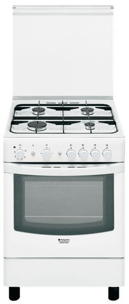 Hotpoint CG64SG1 (W) I /HA Отдельностоящий Gas hob Белый