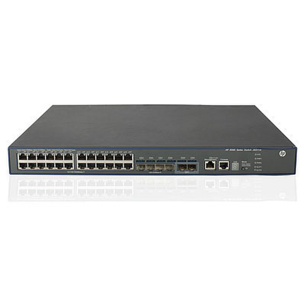 Hewlett Packard Enterprise A 5500-24G-4SFP HI Switch L3 Черный