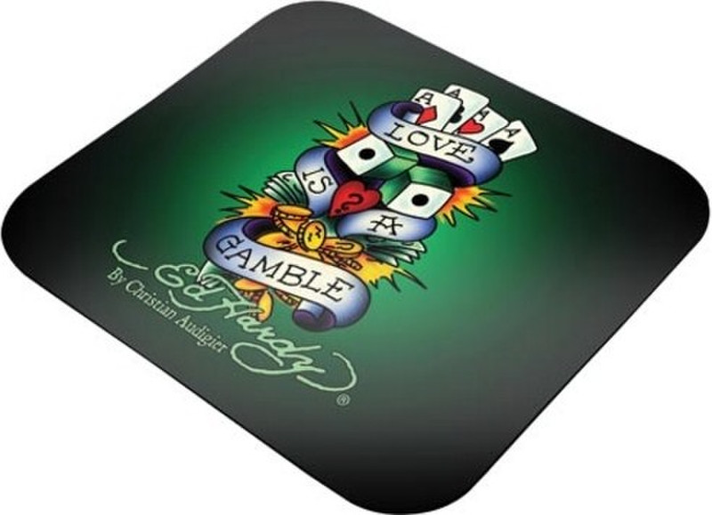 Ed Hardy ZU08026 Green mouse pad