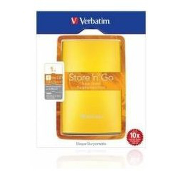 Verbatim Store'n'Go USB 3.0 1TB USB Type-A 3.0 (3.1 Gen 1) 1000GB Gelb