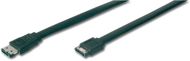 ASSMANN Electronic AK-ESATA-SATA100 1m eSATA SATA Black SATA cable