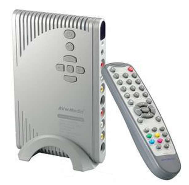AVerMedia AVerTV Hybrid STB 1080i Terrestrial Full HD Grey,Silver TV set-top box