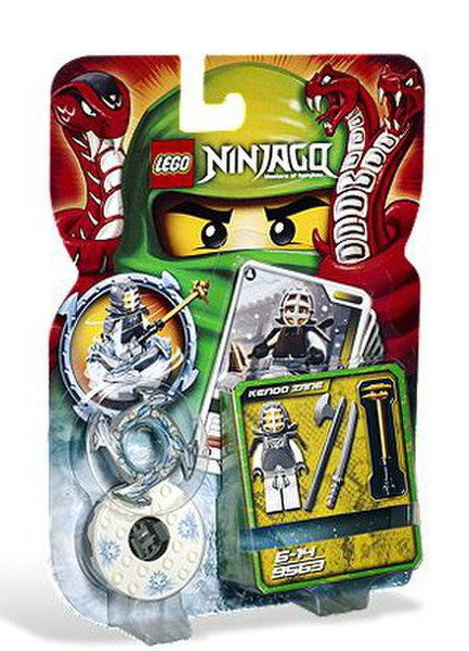 LEGO Ninjago Kendo Zane фигурка для конструкторов