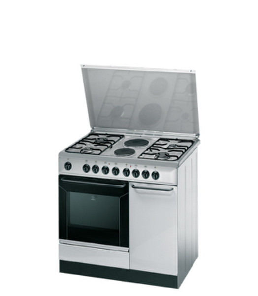 Indesit K9B11S(X)/I Отдельностоящий Combi hob D кухонная плита